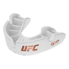 Protector Bucal Opro Bronze Ufc Mma Bjj Proteccion Premium Color Blanco Sabor Sin Sabor