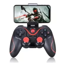 Control /celular Bluetooth Con Soporte Gamepad Android Negro