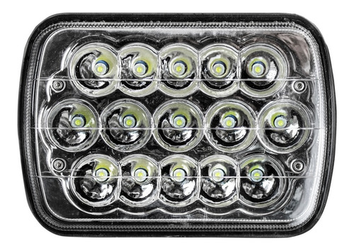 Par Faros 15 Led 5x7 Rectangular Unidad H6054 Foto 2