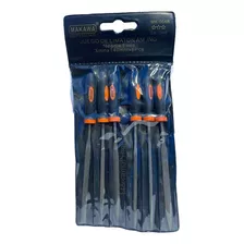 Pack 6 Juego De Mini Limas 3mm X 140mm Corte Y Desbaste