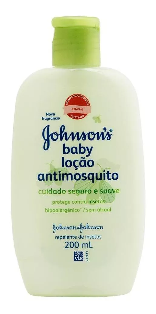 Repelente Johnsons Baby Loção Antimosquito 200 Ml