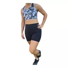 Calza Corta Short Deportivo Tiro Alto Calidad Premium Comodo