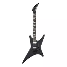 Guitarra Eléctrica Jackson Js Series Js32 Warrior De Álamo Satin Black Brillante Con Diapasón De Amaranto