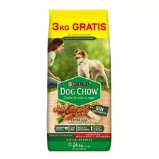 Alimento Dog Chow Salud Visible Sin Colorantes Para Perro Adulto De Raza Mediana Y Grande Sabor Mix En Bolsa De 24 kg