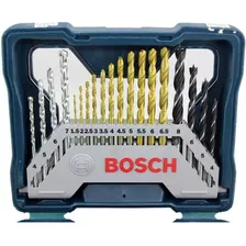 Jogo Brocas/bits/escareador + Suporte Magnetico 40pcs Bosch