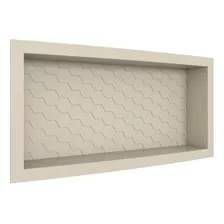 Nicho Repisa De Embutir Ducha Estante De Baño Inyectado 60cm