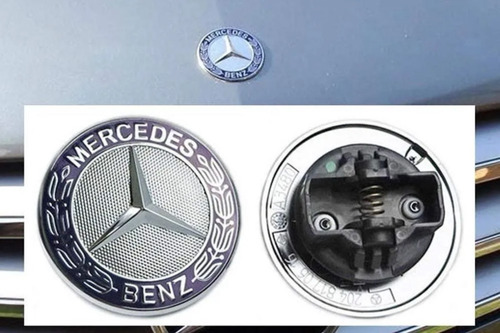 Insignia Mercedes Benz Capot Delantero Foto 3