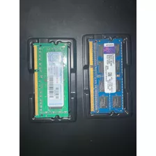 8 Gb Memoria Ram Ddr3 1333 Sodim, 2 Modulos De 4 Gb