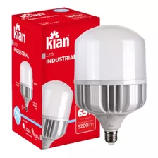 Lâmpada Led 65w Iluminação Industrial 6500k Branco Frio