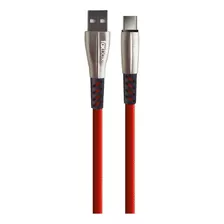 Cable Foxbox Flat Type-c Rojo