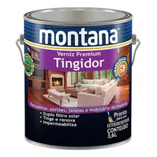 Verniz Tingidor Montana 3,6lt Mogno Brilhante