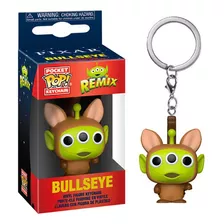 Bullseye Funko Pop Pixar Llavero Alien Remix Tiro Al Blanco