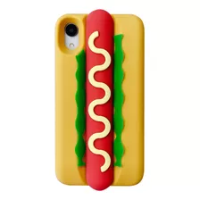 Estuche Divertido Para Teléfono Hot Dog Para iPhone 14 13