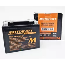 Bateria Motobatt 14ah 12v Mbtx12uhd = Ytx14hbs; Ytx14lbs