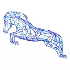 Caballo Saltando Papercraft 727 Mm