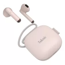 Auriculares Bluetooth Inalambricos Para iPhone Galaxy Teknic Color Rosa