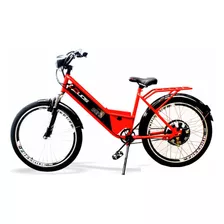 Bicicleta Elétrica Duos Confort 800w 48v 15ah - Vermelho - 