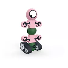 Brinquedo Robo Pinkbot Formagnéticos Dican +3 Anos