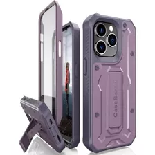 Funda Caseborne Para iPhone 14 Pro C/cubre Pant Purple