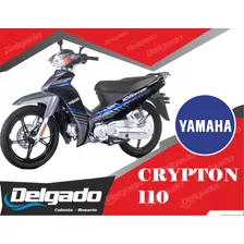 Moto Yamaha Crypton Financiada 100% Y Hasta En 60 Cuotas 