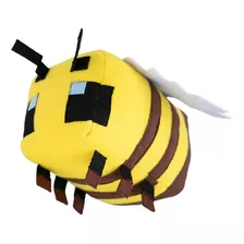 Pelúcia Bee Minecraft Pelúcia Bee Mojang Steve Mattel Novo