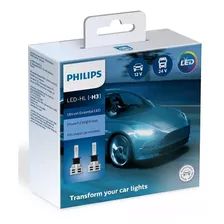 Lampara Philips Kit Led H3 12-24v 1550lm Ultinon Essential