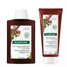 Kit Klorane Anticaida Quinina Shampoo 200ml+bálsamo 200ml