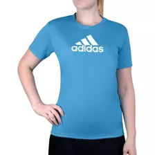 Camiseta adidas Logo Designed 2 Move Azul