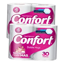 Papel Higiénico Confort 8 X 30 Mts