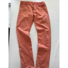 Jeans Key Biscayne Naranja Como Nuevo