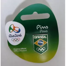 Pins Rio 2016 - Equipe Brasil -