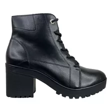 Bota Coturno Feminina Via Marte Salto Bloco Original