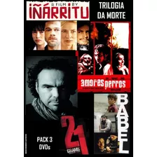 Dvd Trilogia Da Morte De Alejandro Iñárritu ( Pack 3 Dvds )