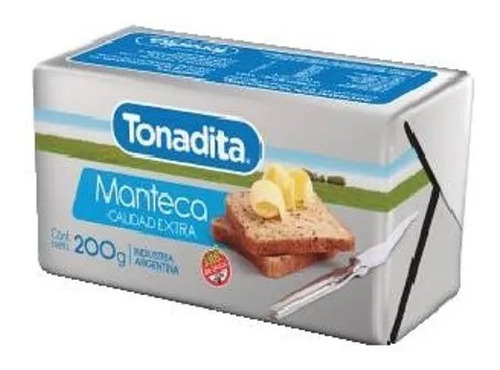 Manteca Tonadita X 200 Grs - Caja De 30 Unidades 