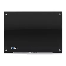 Pizarra Glass Pro Vidrio Templado Negro De 90x120cm 4mm