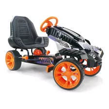 Hauck Battle Racer Pedal Go Kart, Orange/grey/black