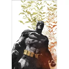 Batman Mikel Janín Print Original Autografado - Ccxp 2019