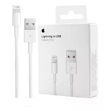 Cabo Usb 2.0 Apple Lightning Branco Com Entrada Usb Saída Li