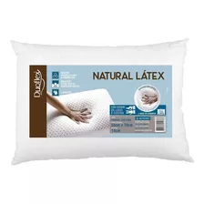 Travesseiro Natural Látex Em Algodão 50x70cm Branco Duoflex