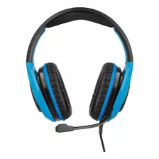 Auriculares Gamer Hp600gm Vincha Con Luz Led Azul Noblex 