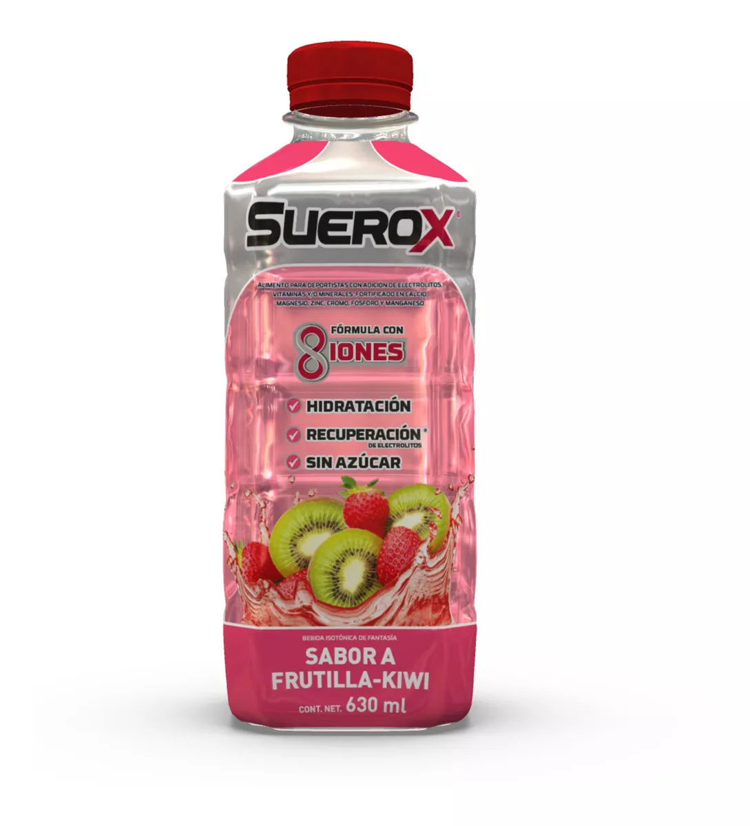 Suerox Bebida Hidratante Sabor Frutilla-kiwi 600ml