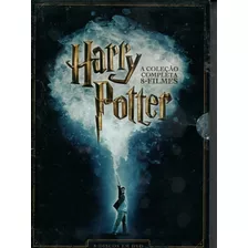 Dvd Harry Potter - A Coleção Completa Box 8 Discos - Lacrado