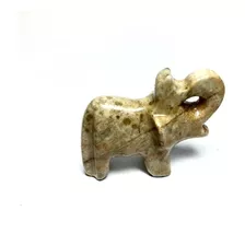 Elefante Bichinho Animal De Pedra Sabão Decoração 4cm Promoç