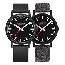 Set De Reloj De Cuarzo Oficial De Swiss Railways Essence De