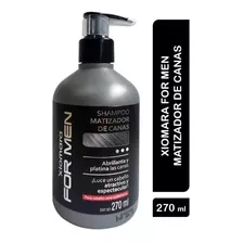 Shampoo Matizador Y Abrillantador De Canas Xiomara For Men