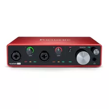 Interface De Audio Focusrite Scarlett 4i4 3.ª Gen