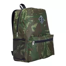 Mochila Lona Camuflada Reforçada Impermeável Lindo Design