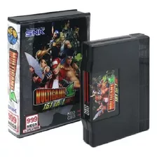 Jogo Neo Geo Aes Snk Cartucho 161 Games In 1 Com Caixa