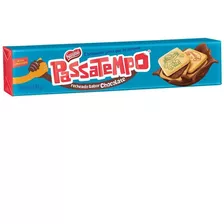 Biscoito Passatempo Recheado Chocolate Kit C/70 Unidades