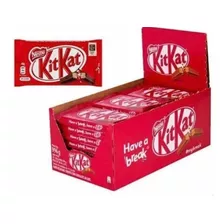 Kit Kat Ao Leite 41,5 Gr C/24 Unidades Nestle